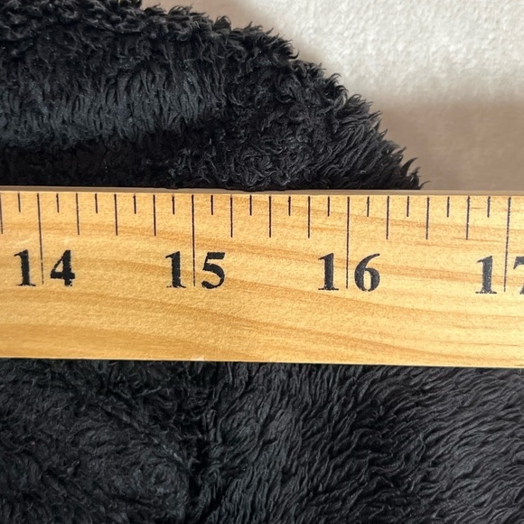 The North Face Women’s Small Black Retro Pile Sherpa Lined Synchilla Coat C23 - Picture 10 of 12